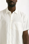 Camicia mezza manica in bianco uomo Covert - 5