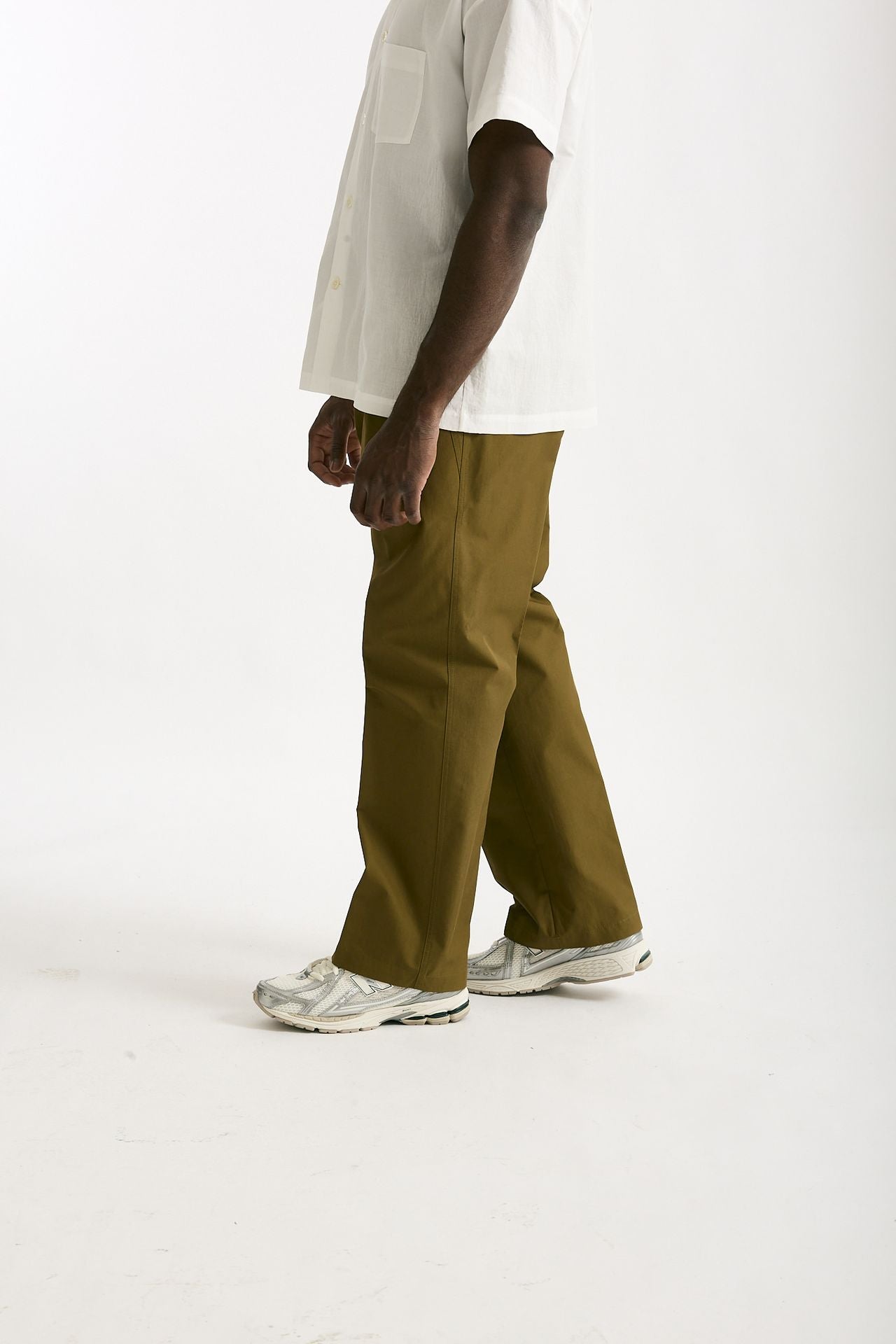 Pantalone in cotone tecnico olio uomo Covert - 3