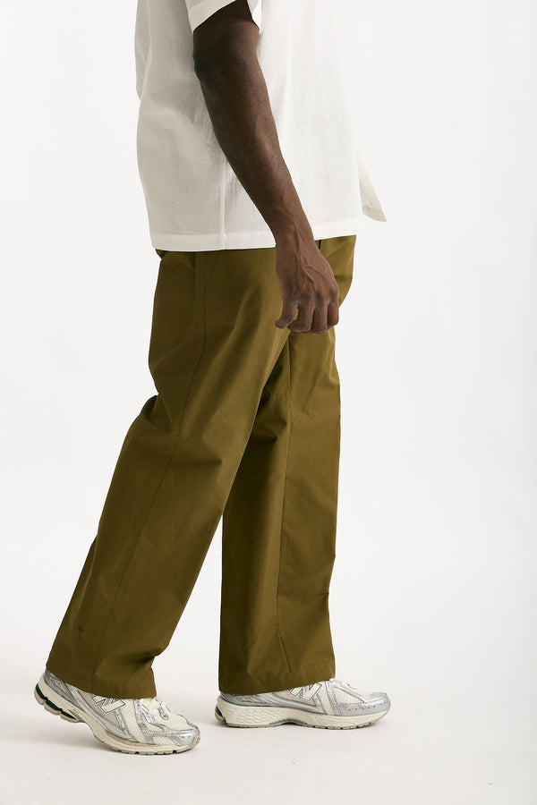 Pantalone in cotone tecnico olio uomo Covert