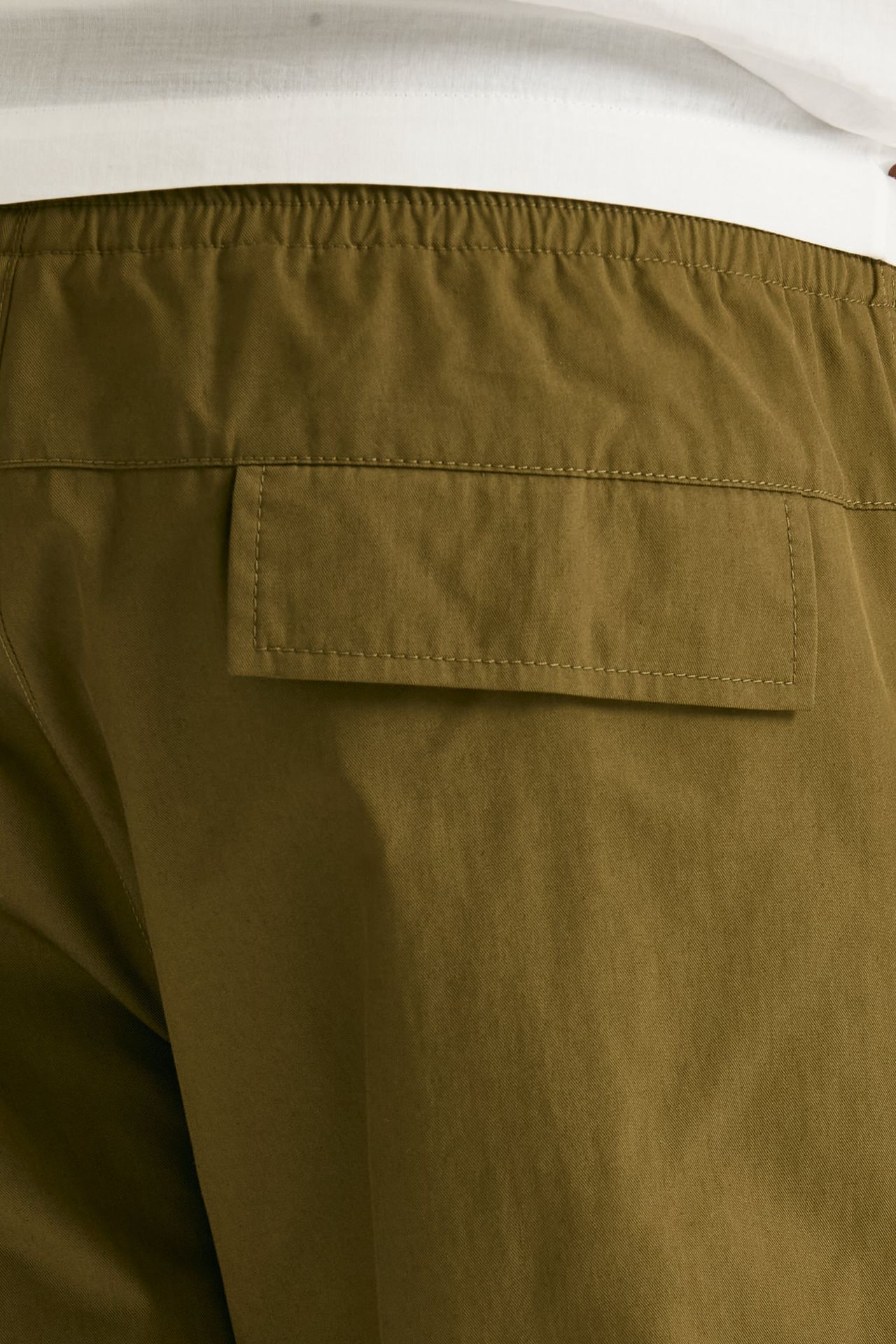 Pantalone in cotone tecnico olio uomo Covert - 7