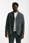 Giacca in poliestere e lana stretch grigio uomo Covert - 1