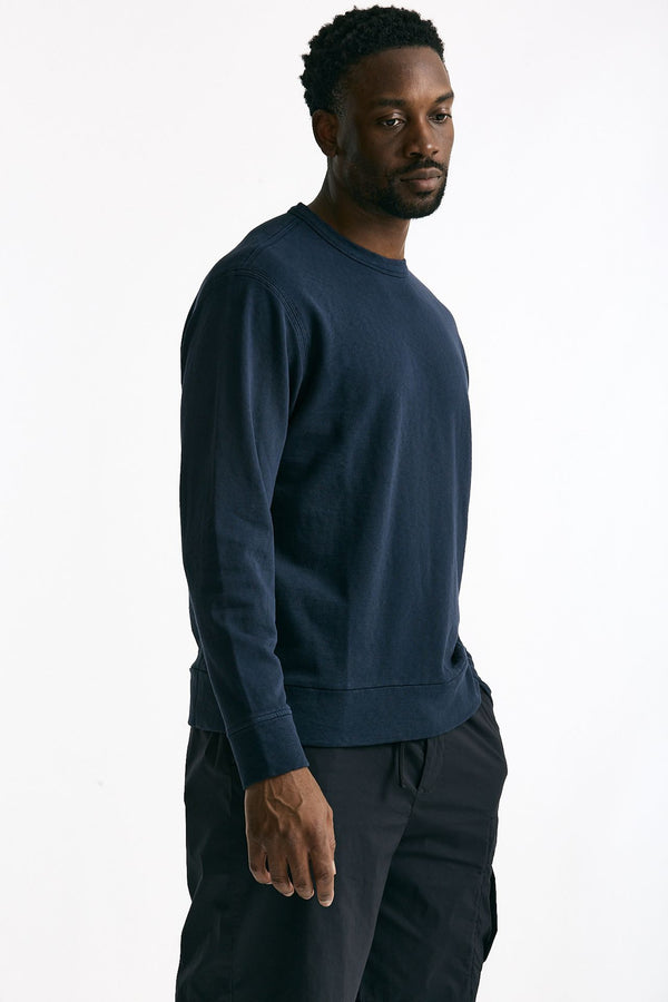 Felpa in cotone blu uomo C.p. company