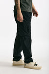 Pantalone cargo in cotone nero uomo C.p. company - 2