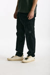 Pantalone cargo in cotone nero uomo C.p. company - 4