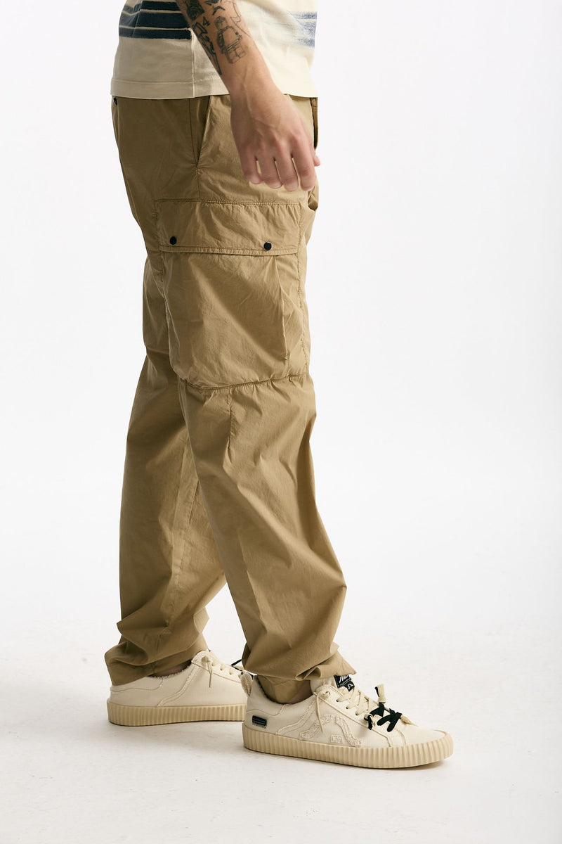 Pantalone cargo in cotone beige uomo C.p. company - 3