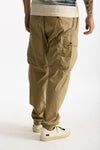 Pantalone cargo in cotone beige uomo C.p. company - 4