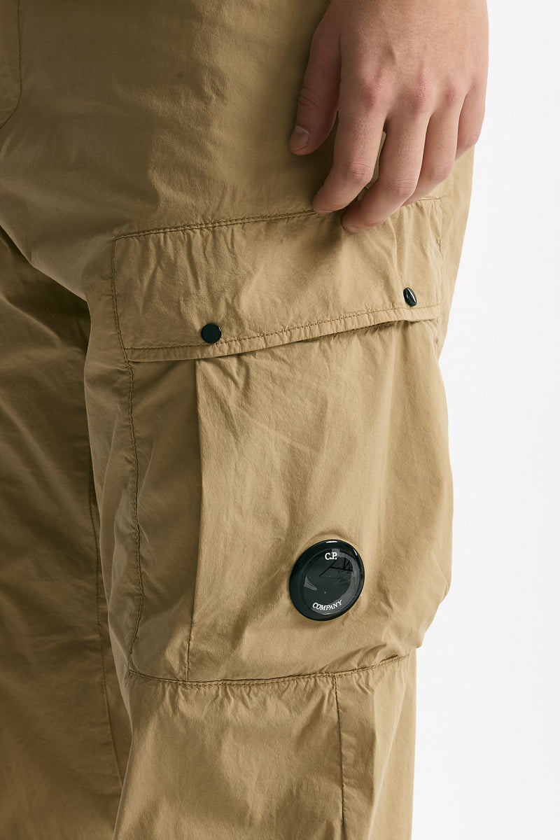 Pantalone cargo in cotone beige uomo C.p. company - 8