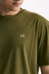T shirt in cotone verde uomo C.p. company - 5