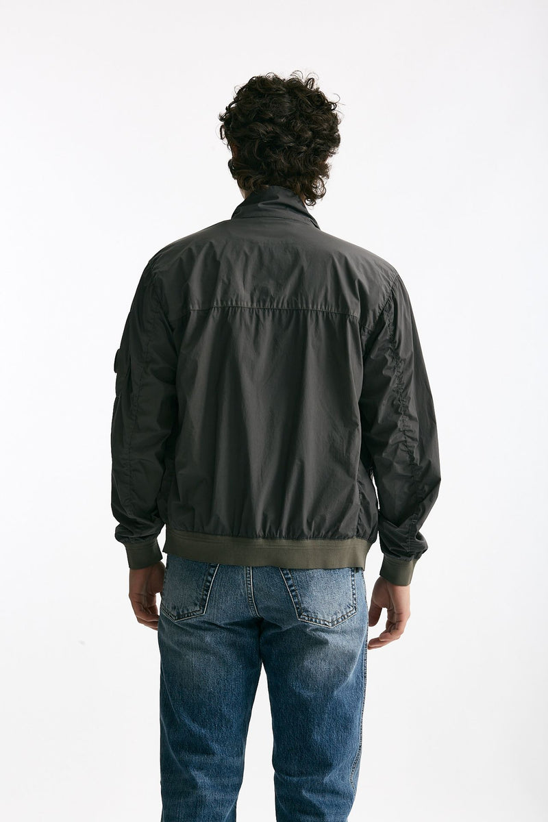 Giubbino NYCRA R in nylon stretch grigio uomo C.p. company - 4
