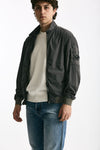 Giubbino NYCRA R in nylon stretch grigio uomo C.p. company - 1