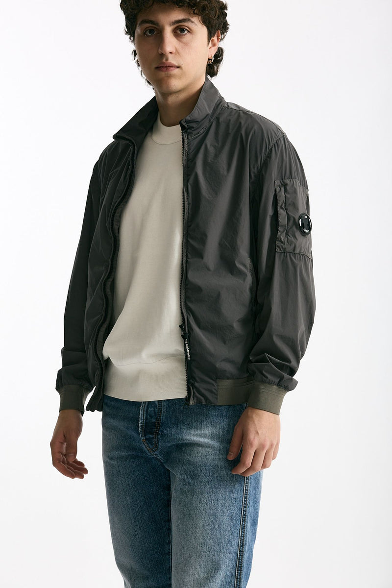 Giubbino NYCRA R in nylon stretch grigio uomo C.p. company - 1