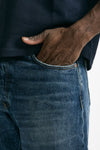 Jeans MUSSO in cotone fermo lavaggio medio uomo Department five - 6