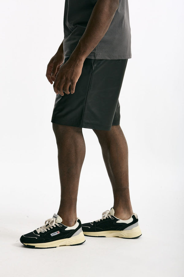 Bermuda GEES in pelle nero uomo Department five