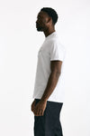 T-shirt girocollo in cotone bianco uomo Department five - 3
