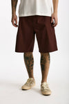 Bermuda PATRICK in cotone stretch bordeaux uomo Department five - 2