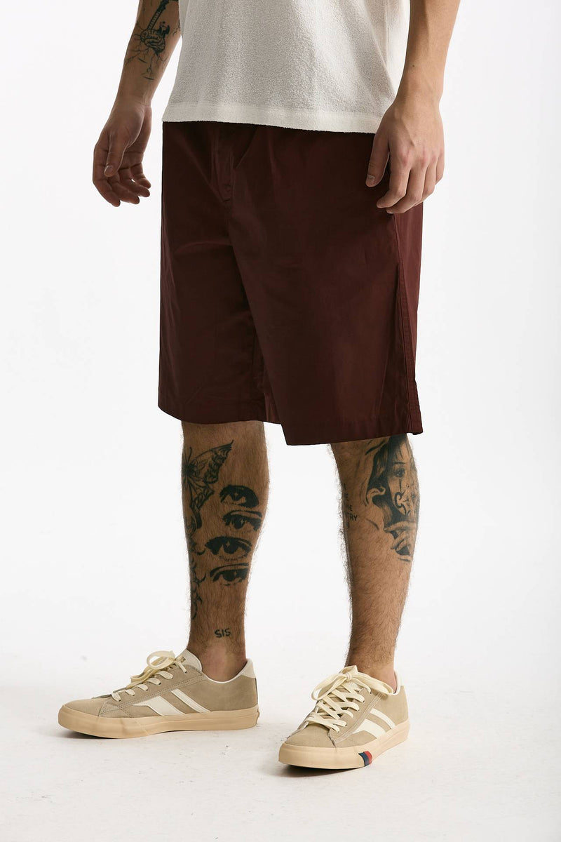 Bermuda PATRICK in cotone stretch bordeaux uomo Department five - 1