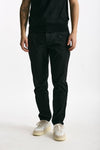 Pantalone PRINCE PENCES in cotone stretch nero uomo Department five - 1