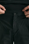 Pantalone PRINCE PENCES in cotone stretch nero uomo Department five - 6