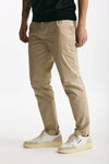 Pantalone PRINCE PENCES in cotone stretch beige uomo Department five - 4