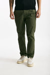 Pantalone PRINCE PENCES in cotone stretch verde uomo Department five - 1