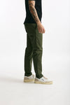 Pantalone PRINCE PENCES in cotone stretch verde uomo Department five - 2