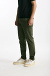 Pantalone PRINCE PENCES in cotone stretch verde uomo Department five - 4