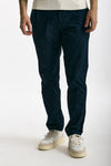 Pantalone PRINCE PENCES in cotone stretch blu uomo Department five - 2