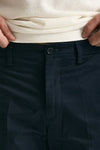 Pantalone DESTINAY in cotone stretch blu uomo Department five - 6