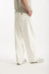 Pantalone ROGERS in cotone fermo denim bianco uomo Department five - 1