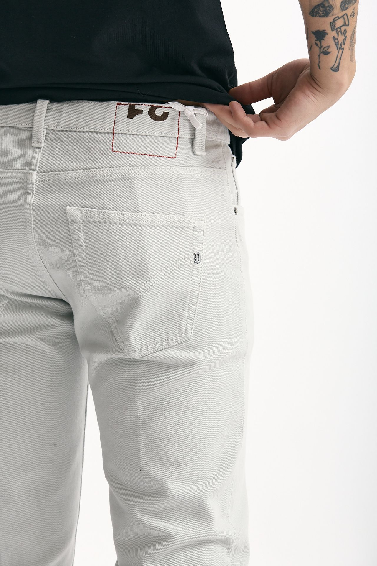 Jeans BRIGHTON ghiaccio uomo Dondup - 7