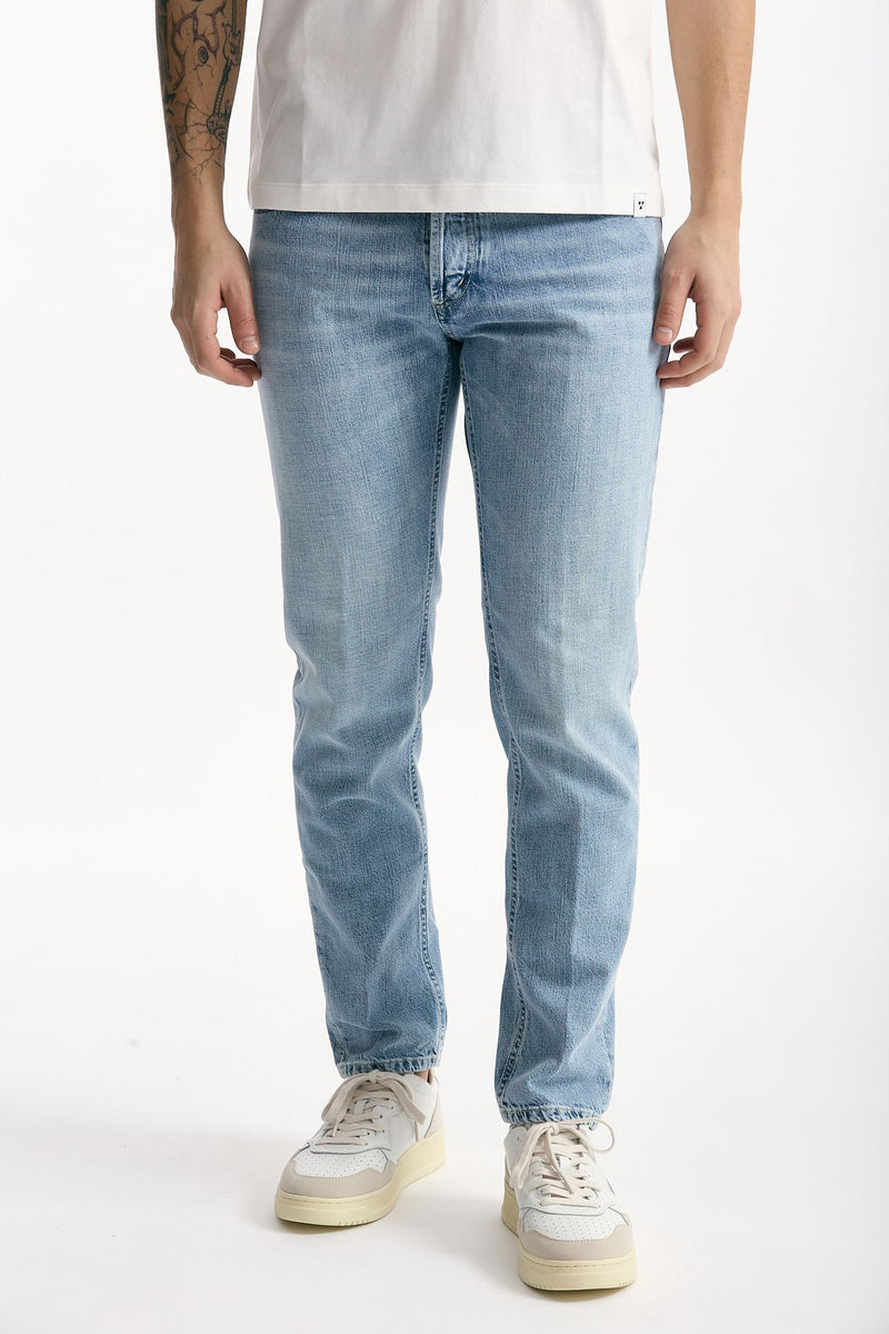 Jeans BRIGHTON cotone fermo lavaggio chiaro uomo Dondup - 2