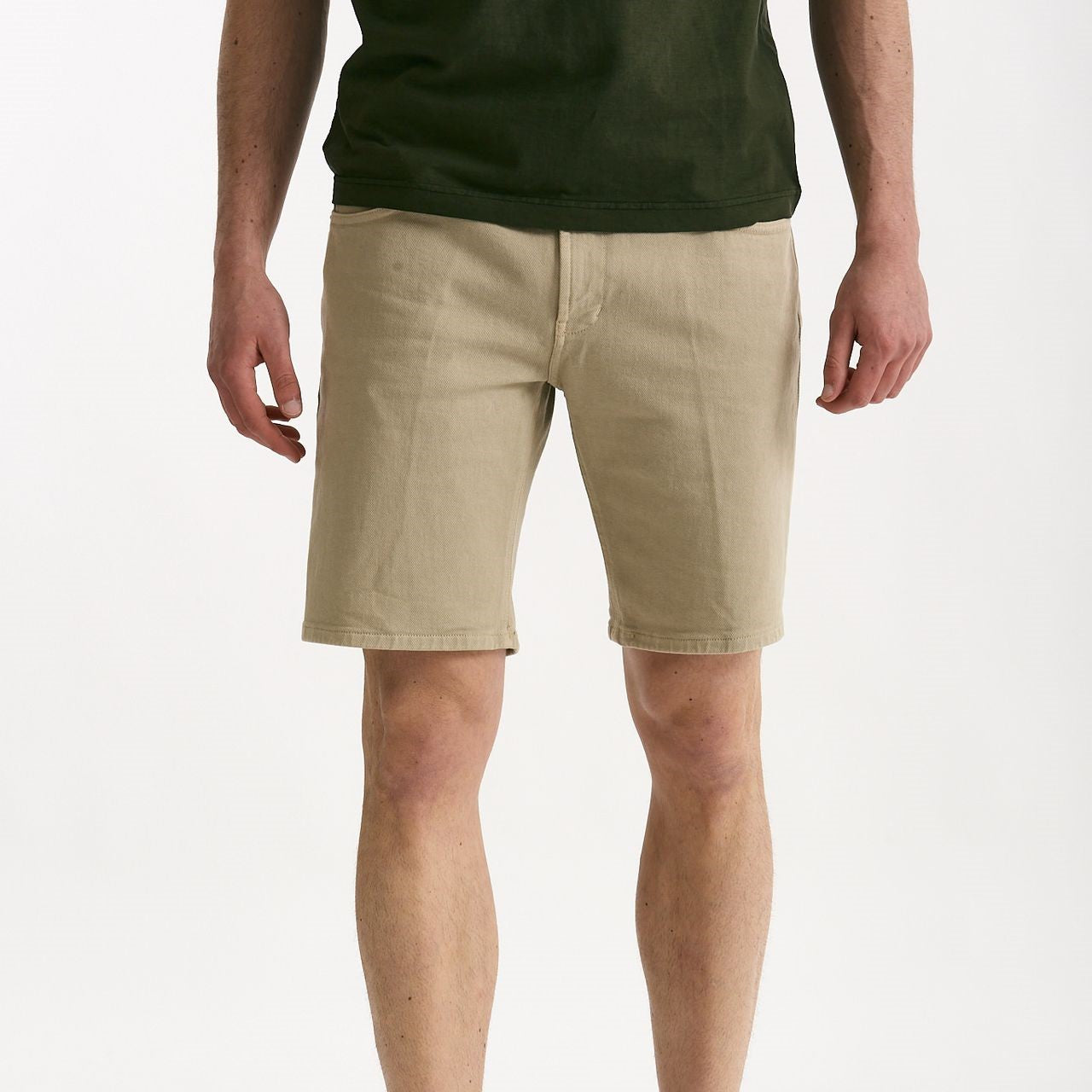 Bermuda DERICK beige uomo Dondup - 8