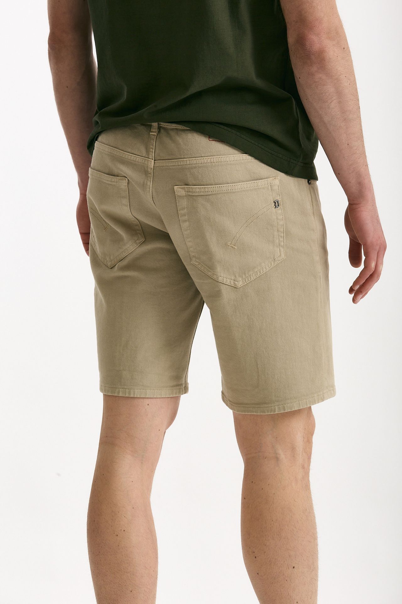 Bermuda DERICK beige uomo Dondup - 2