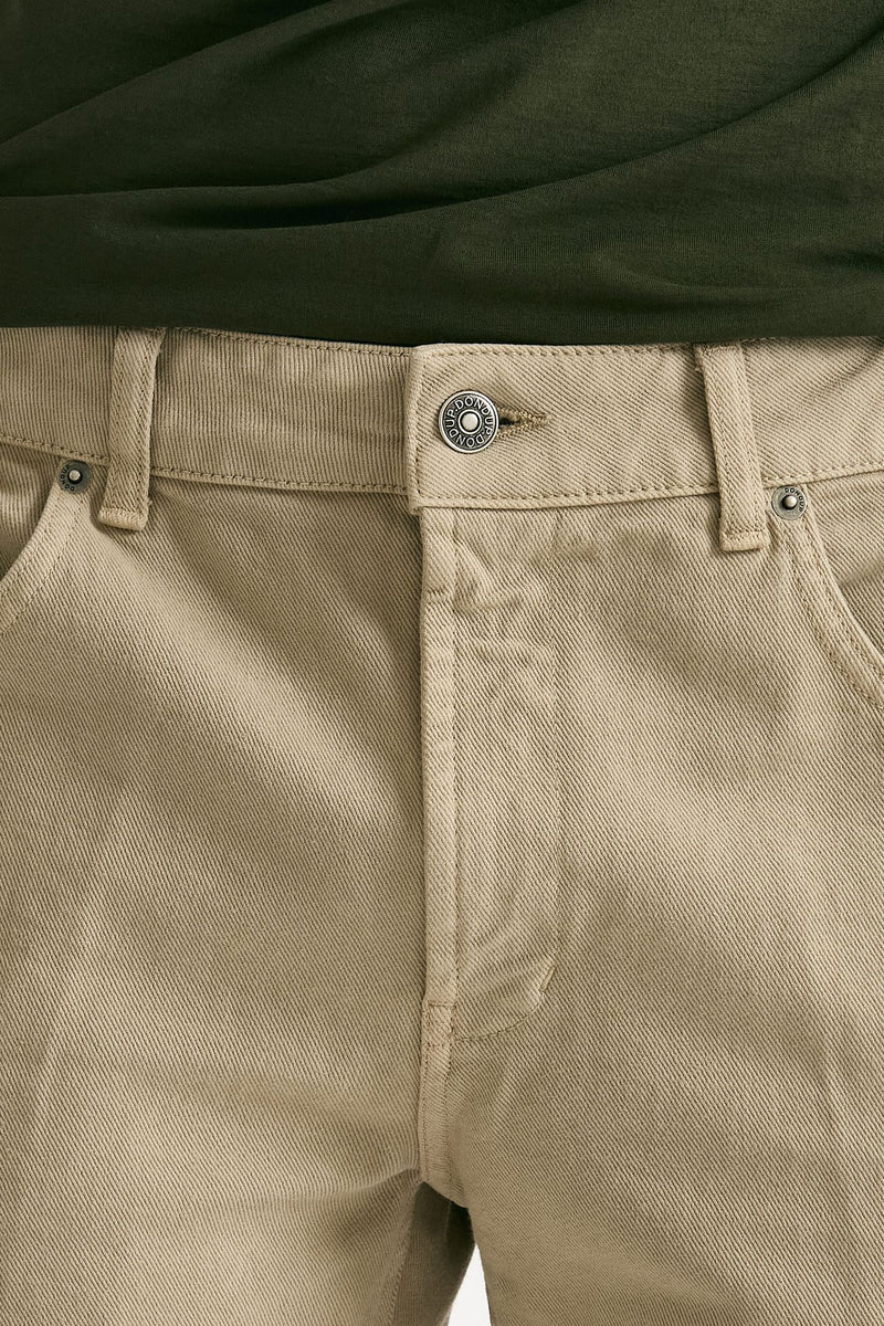 Bermuda DERICK beige uomo Dondup - 6