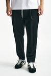 Pantalone in misto lana nero uomo Drôle de monsieur - 1
