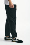 Pantalone in misto lana nero uomo Drôle de monsieur - 2