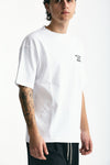 T-shirt in cotone bianco uomo Drôle de monsieur - 3