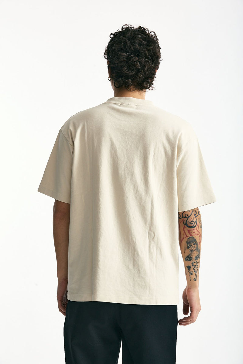 T-shirt in cotone tortora uomo Drôle de monsieur - 3