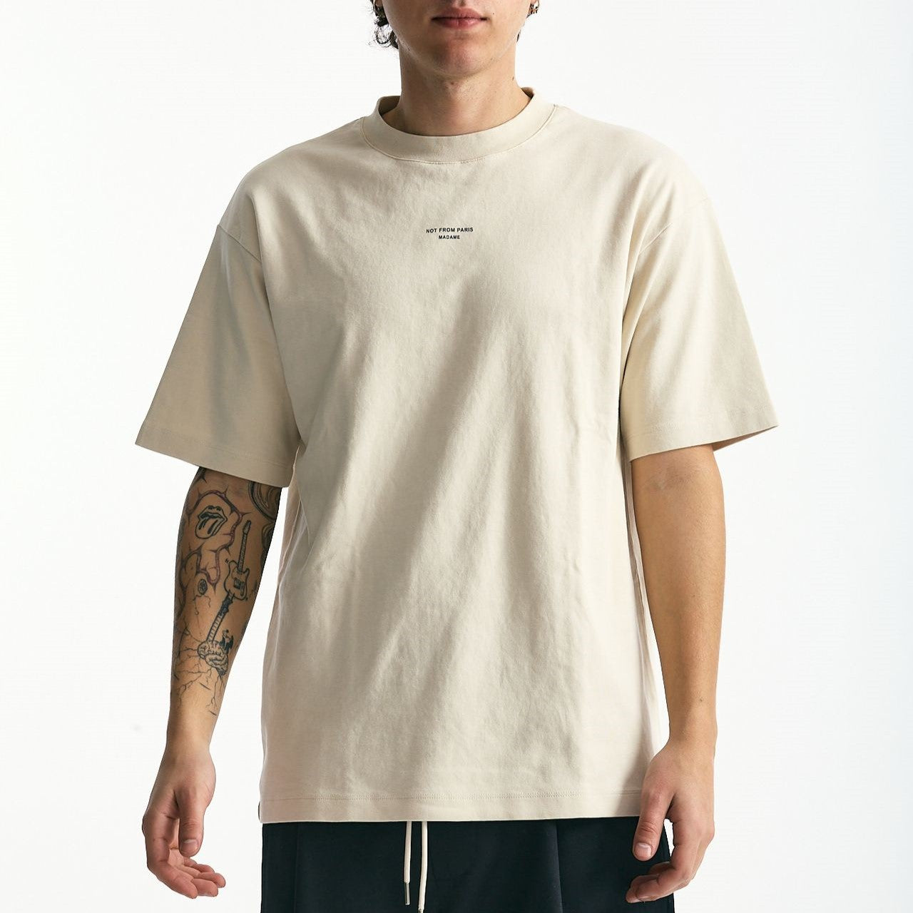 T-shirt in cotone tortora uomo Drôle de monsieur - 6