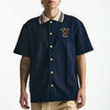 Polo in cotone piquet blu uomo Drôle de monsieur - 6
