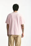 T-shirt in cotone rosa uomo Drôle de monsieur - 4