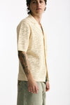 Polo camicia in cotone panna uomo Drôle de monsieur - 2