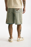 Bermuda in denim lavaggio chiaro uomo Drôle de monsieur - 3