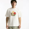 T-shirt in cotone bianco uomo Drôle de monsieur - 6