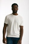 T-shirt in cotone bianco uomo Drumohr - 1