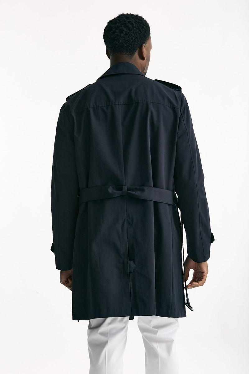 Trench FAY in nylon blu uomo Fay - 4