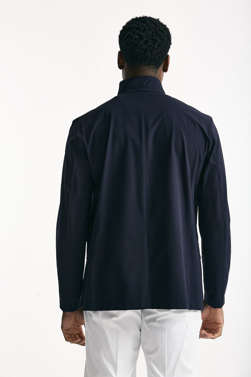 Giacca in nylon stretch blu uomo Fay - 4