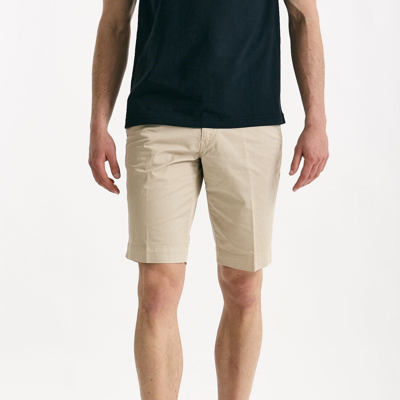 Bermuda  in cotone stretch beige uomo Fay - 8