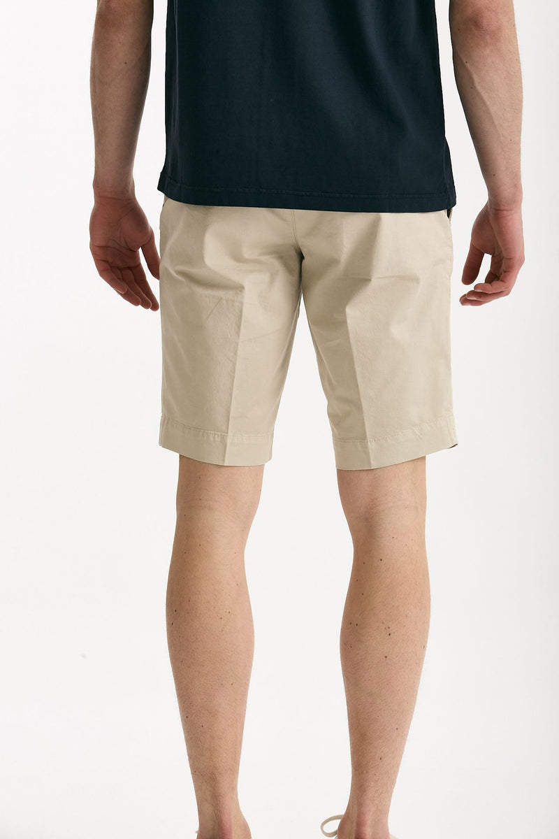Bermuda  in cotone stretch beige uomo Fay - 3