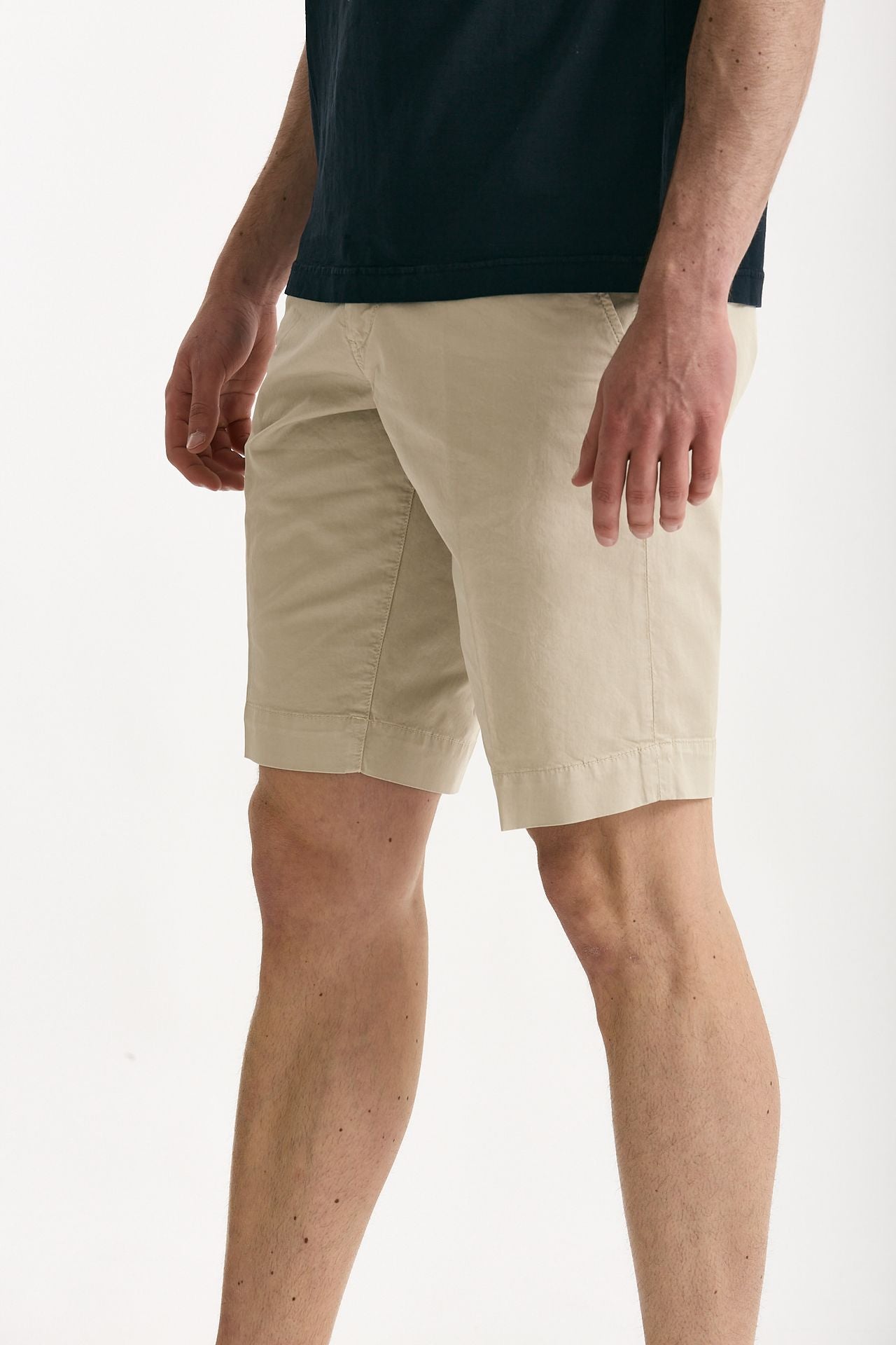 Bermuda  in cotone stretch beige uomo Fay - 4